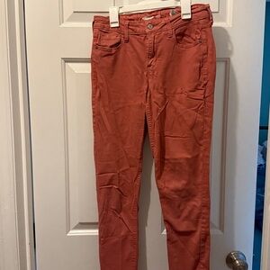 Old Navy Women's Jeans in Rust Orange